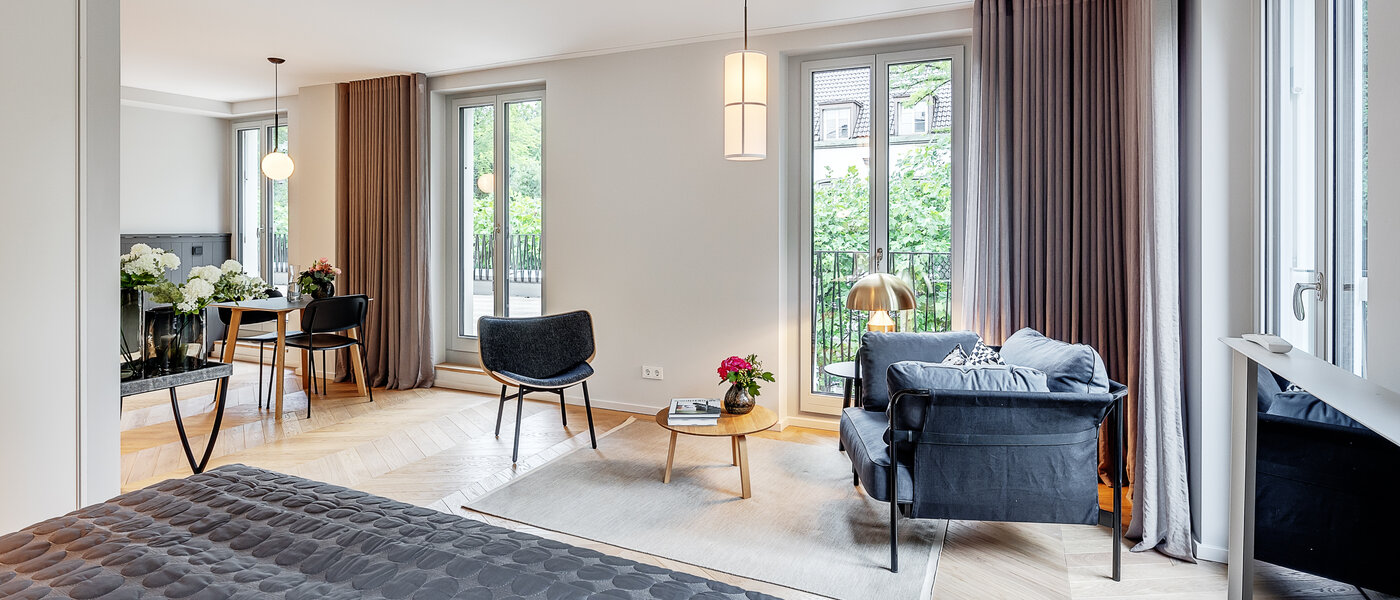 apartamento München Herzogpark 03 zona de día  12619