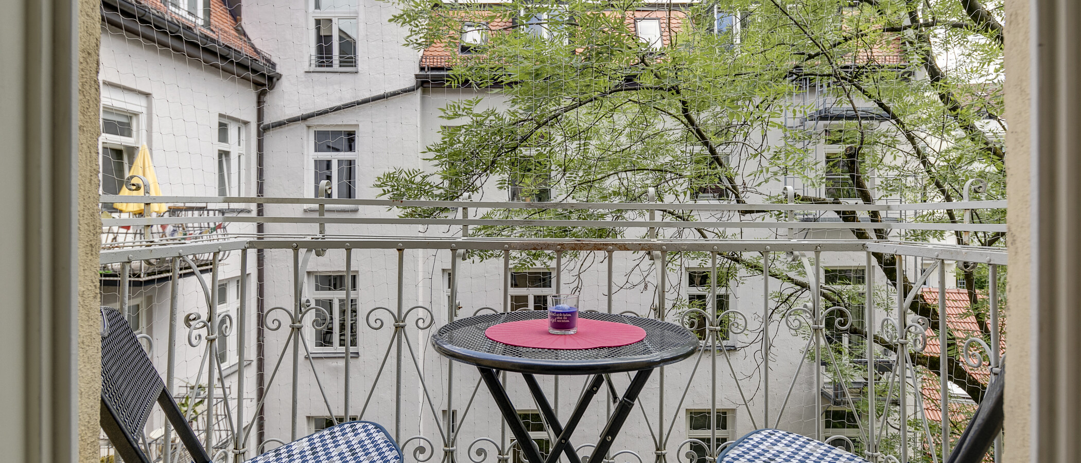apartamento München Schwabing (links der Leopoldstraße) 01 balcón 1262