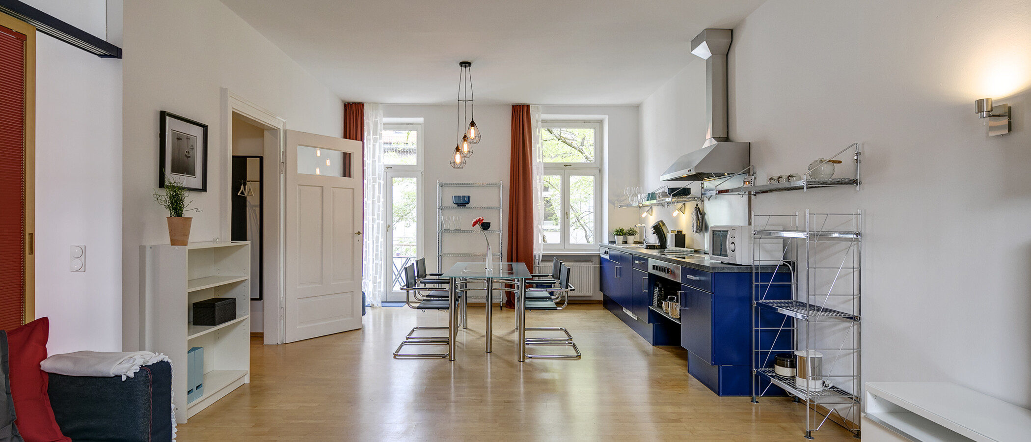 apartamento München Schwabing (links der Leopoldstraße) 02 zona de día  1262