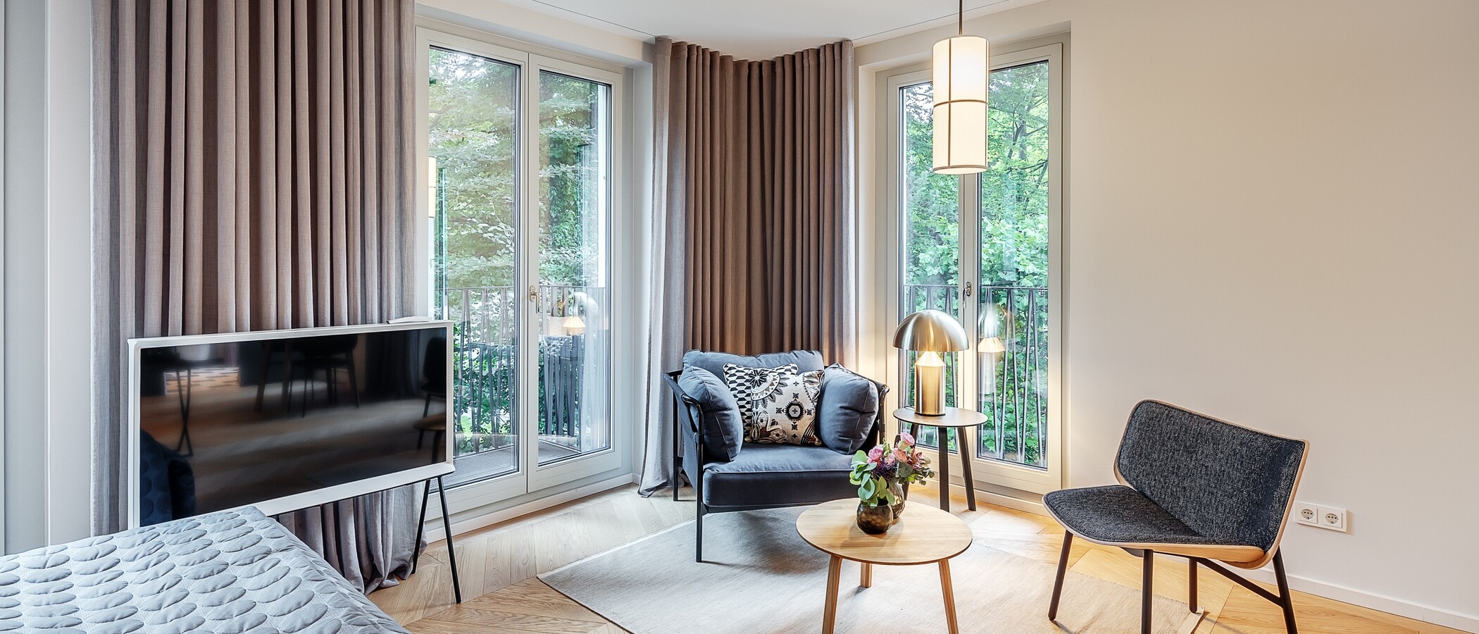 apartamento München Herzogpark 03 zona de día  12620