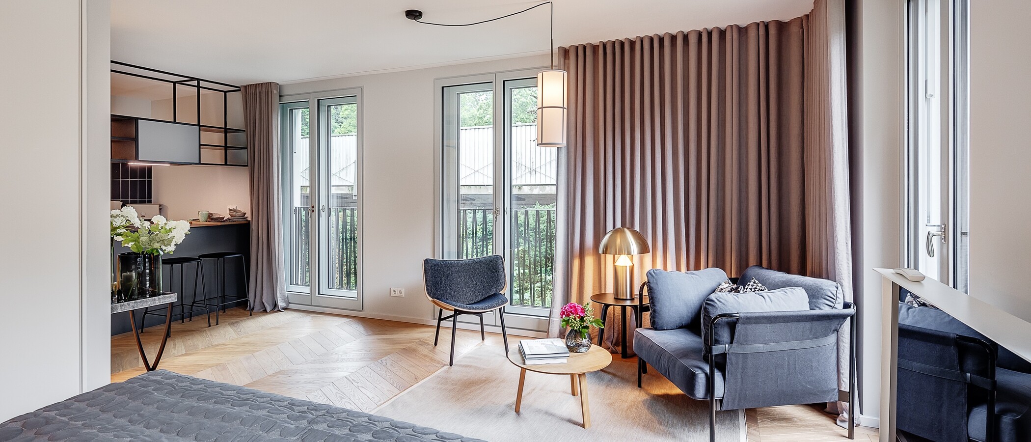 apartamento München Herzogpark 04 zona de día  12621
