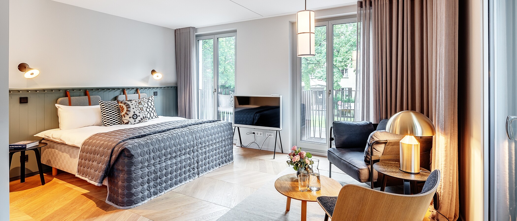 apartamento München Herzogpark 03 zona de día  12628