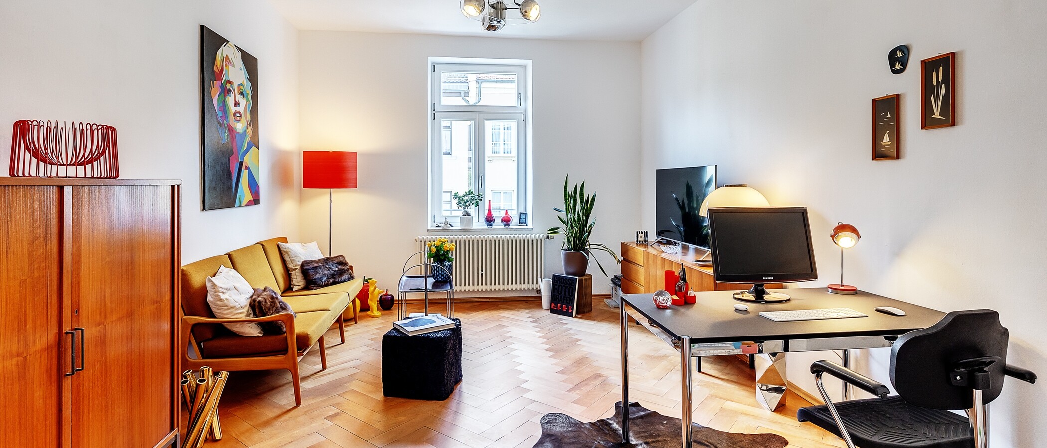 apartamento München Sendling 01 zona de día  12634