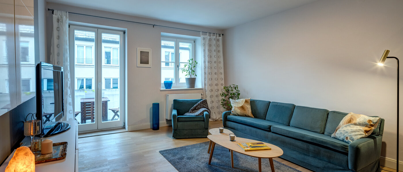 apartamento München Glockenbachviertel 01 zona de día  12645