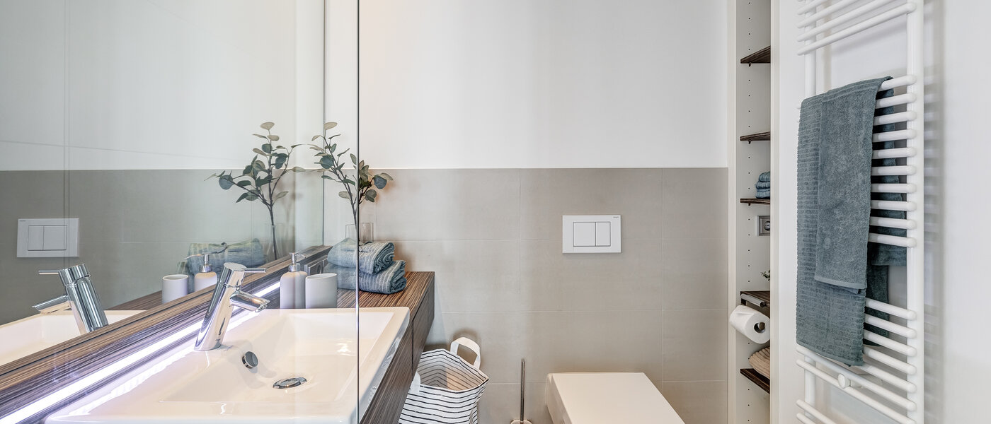 apartamento München Olympiadorf 02 baño 12647