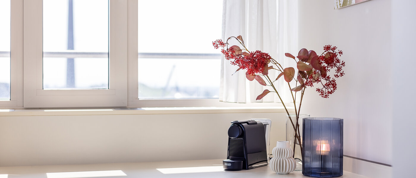 apartamento München Olympiadorf 03 zona de día  12647