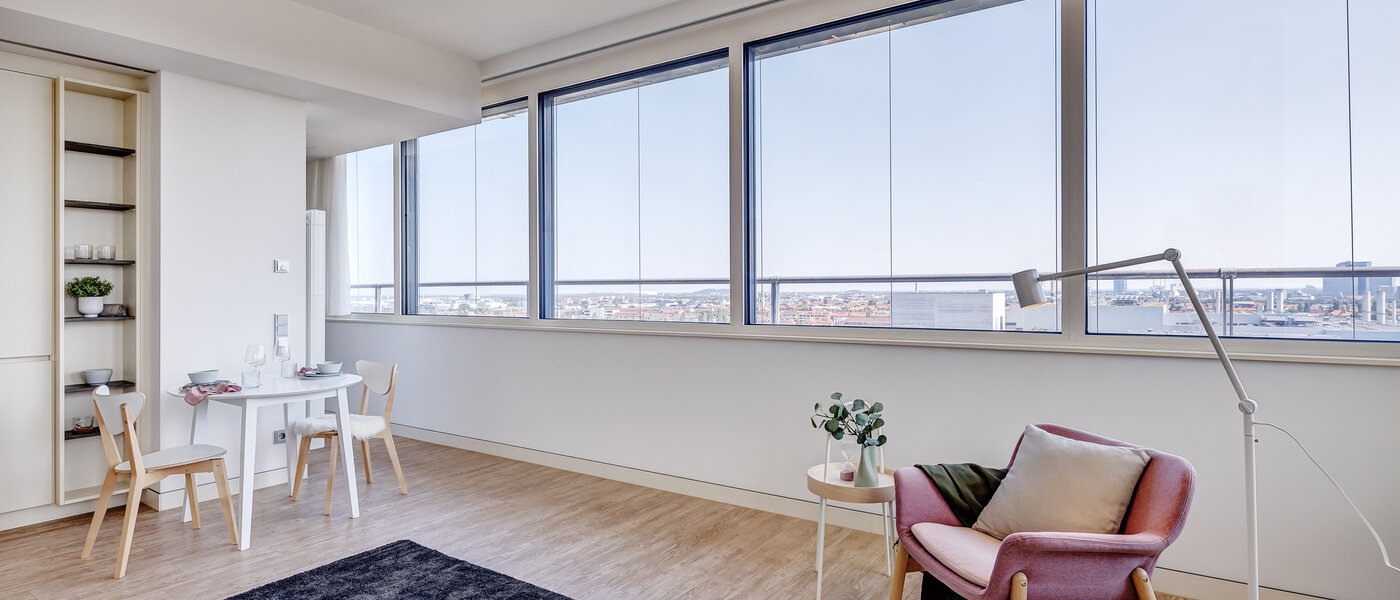 apartamento München Olympiadorf 05 zona de día  12647