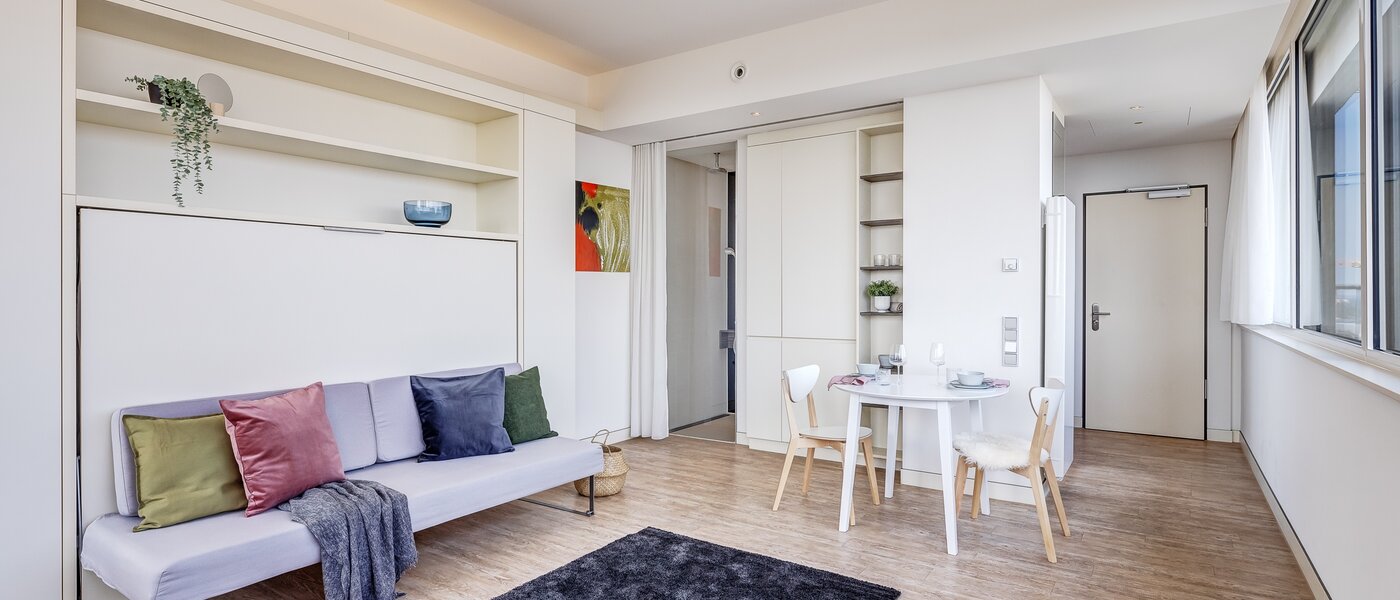 apartamento München Olympiadorf 06 zona de día  12647