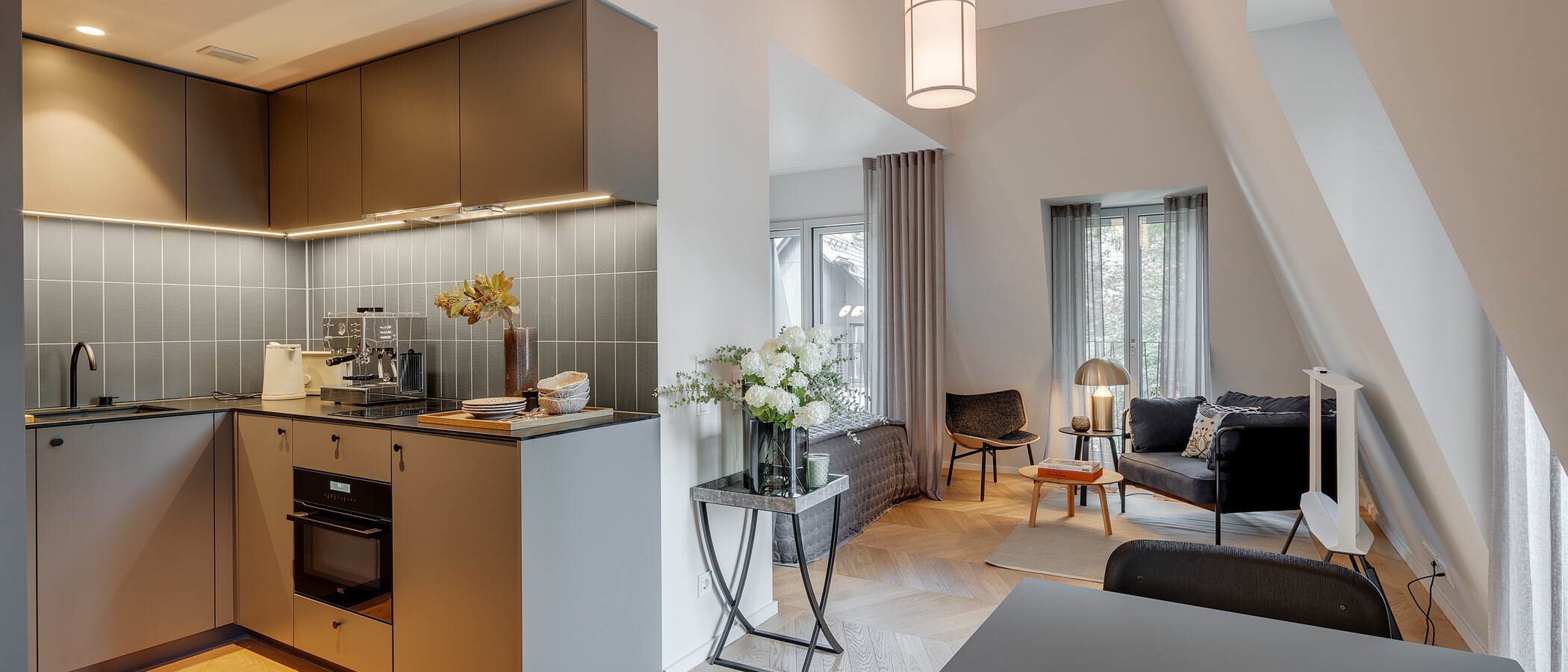 apartamento München Herzogpark 02 zona de día  12651