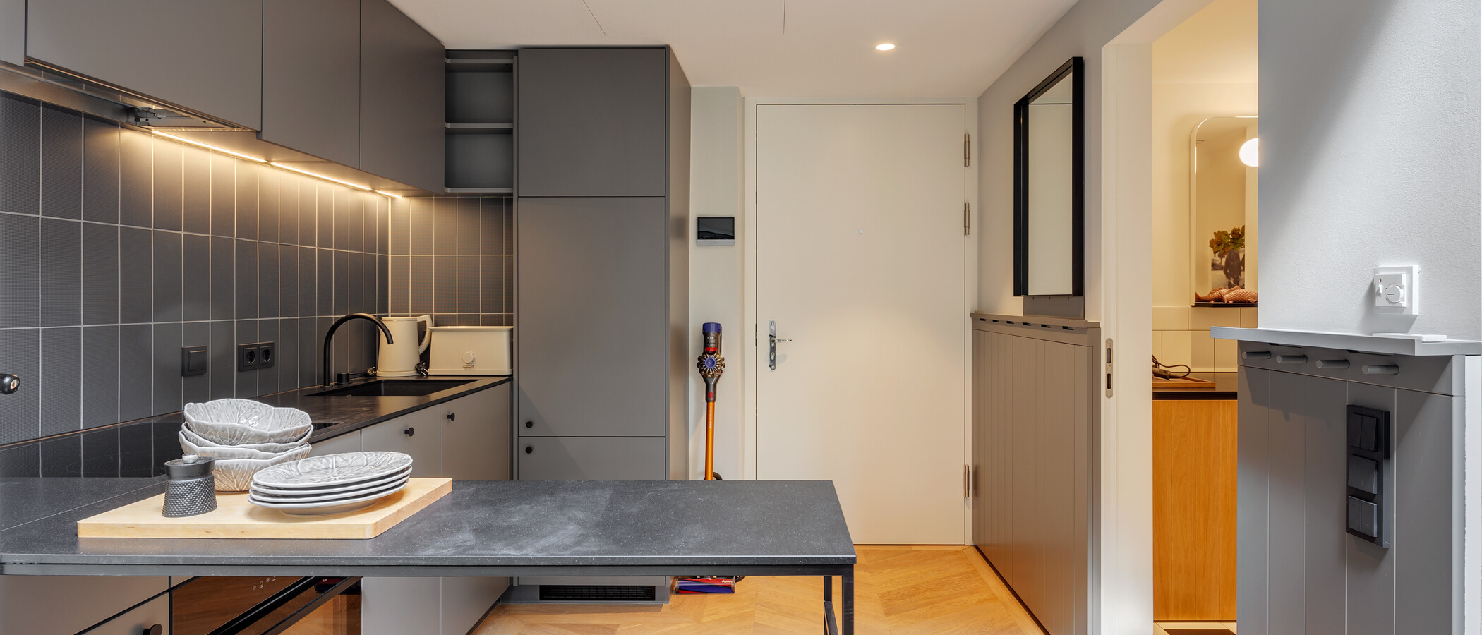 dúplex con galería München Herzogpark 03 cocina 12652