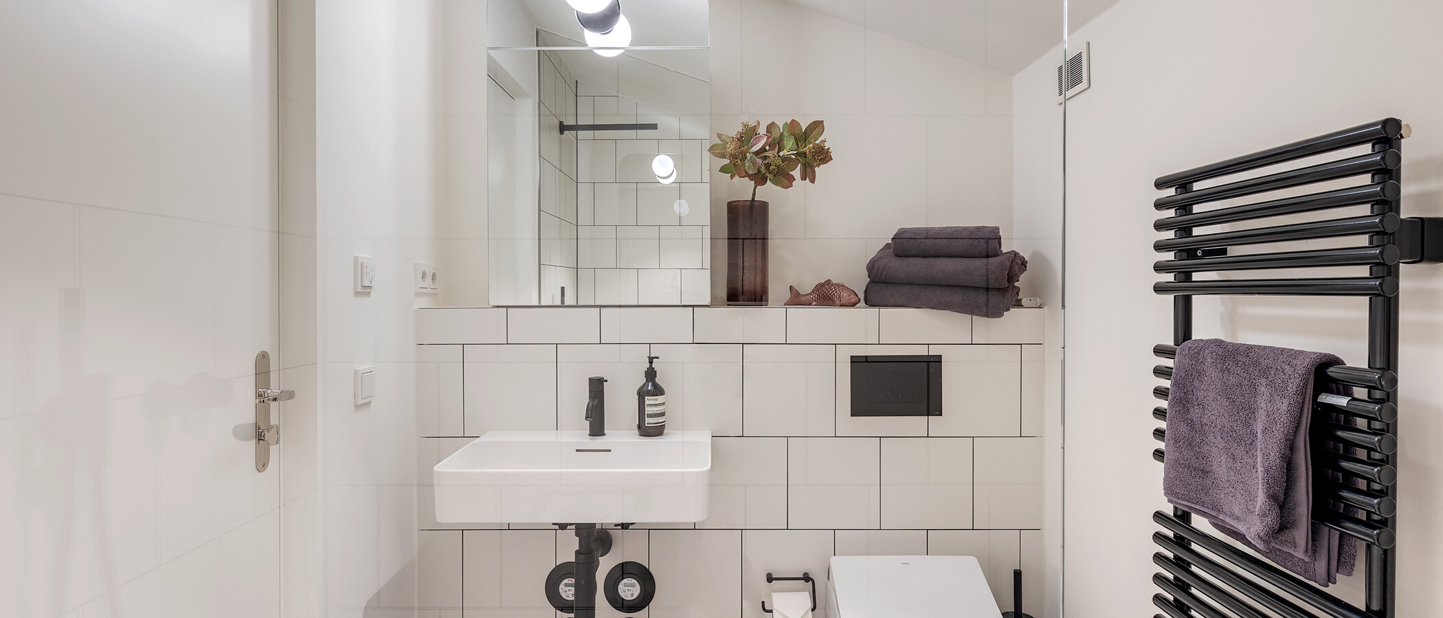 dúplex con galería München Herzogpark 01 baño 12652