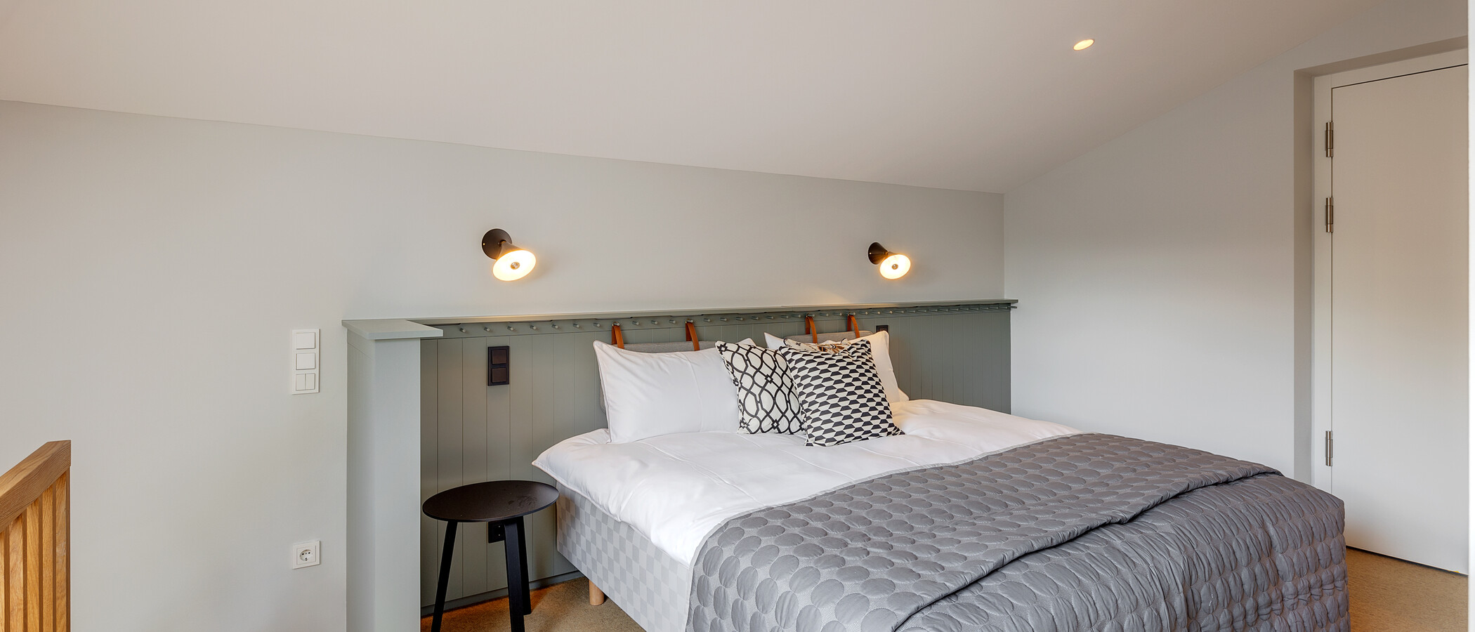 dúplex con galería München Herzogpark 02 zona de dormir 12652