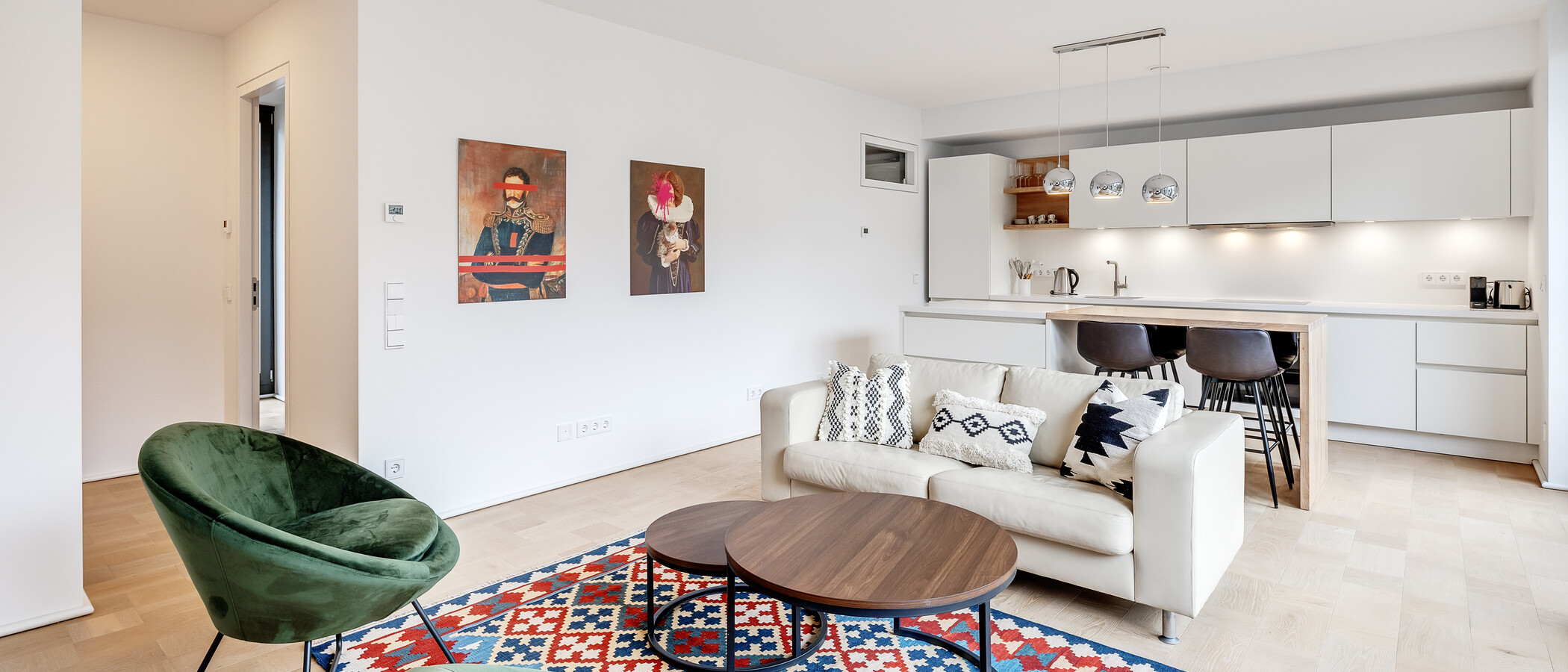 apartamento München Gärtnerplatzviertel 04 zona de día  12664