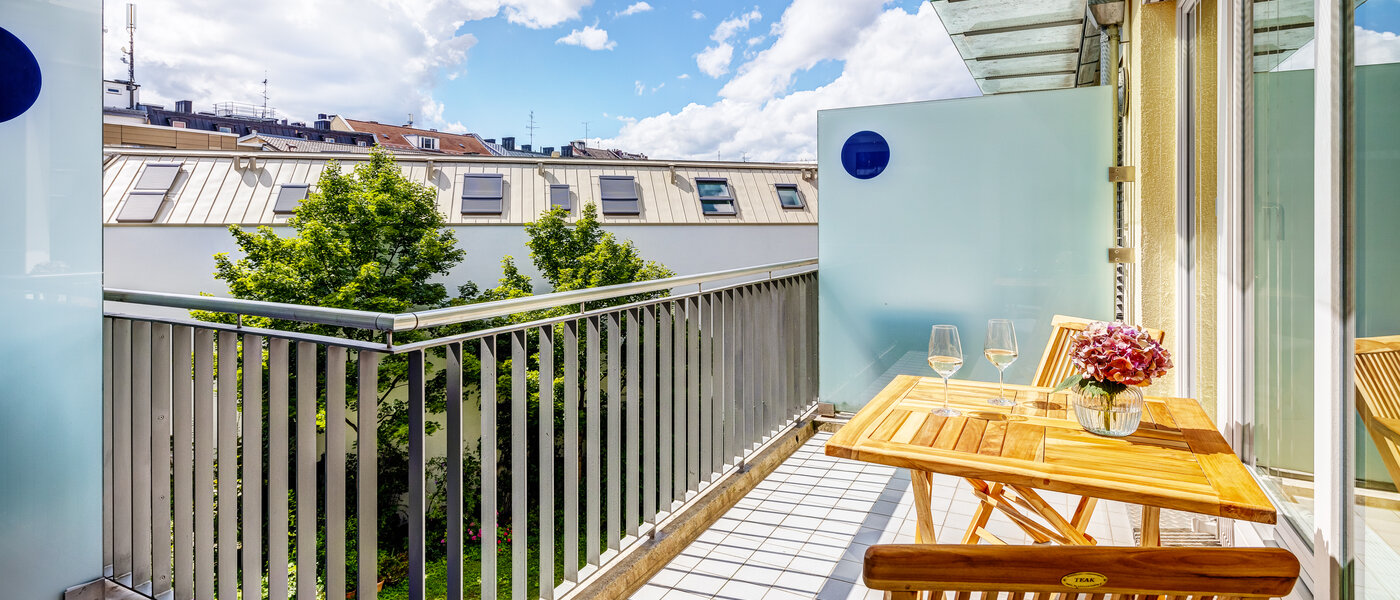 apartamento München Glockenbachviertel 03 balcón 12668