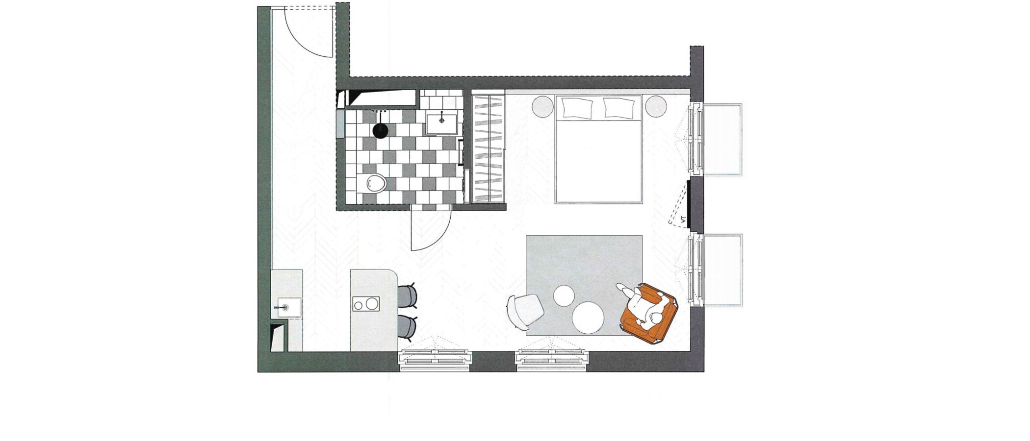 apartamento München Herzogpark 01 plano 12674