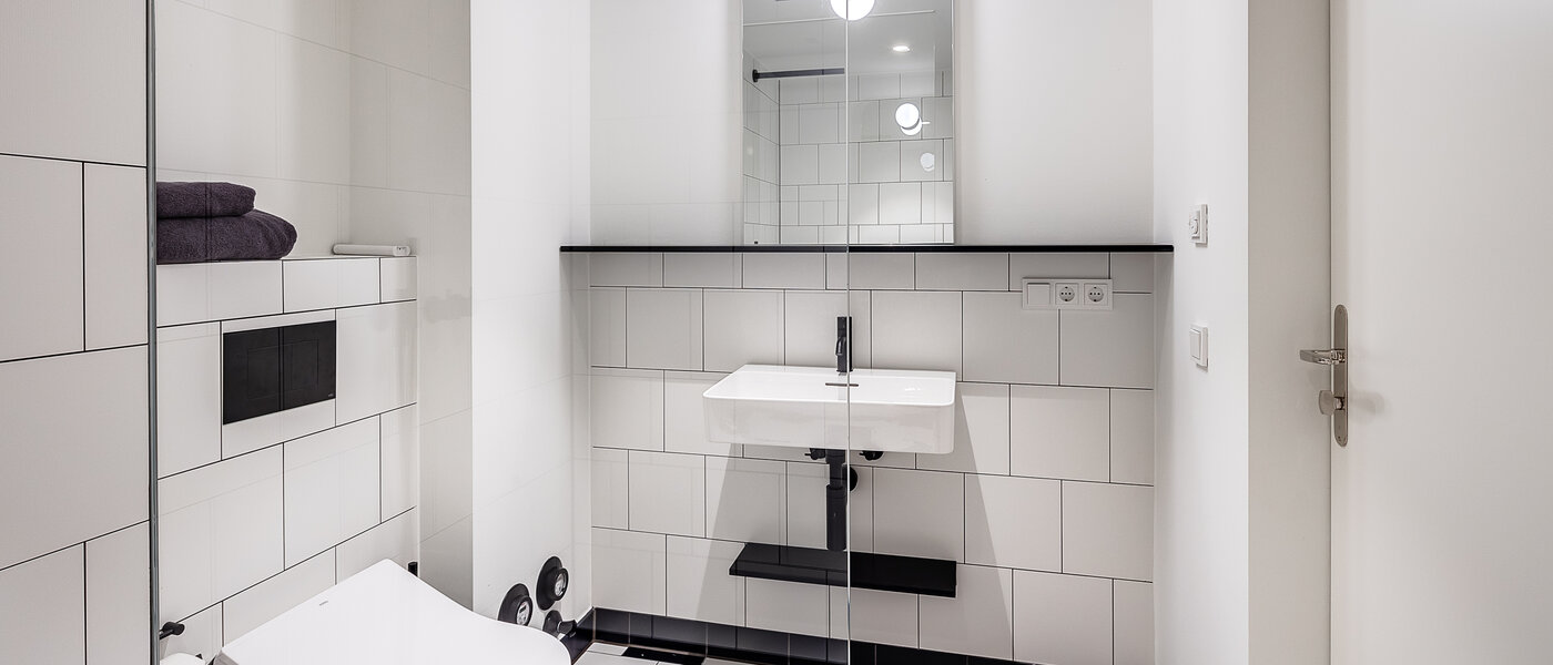 apartamento München Herzogpark 04 baño 12678