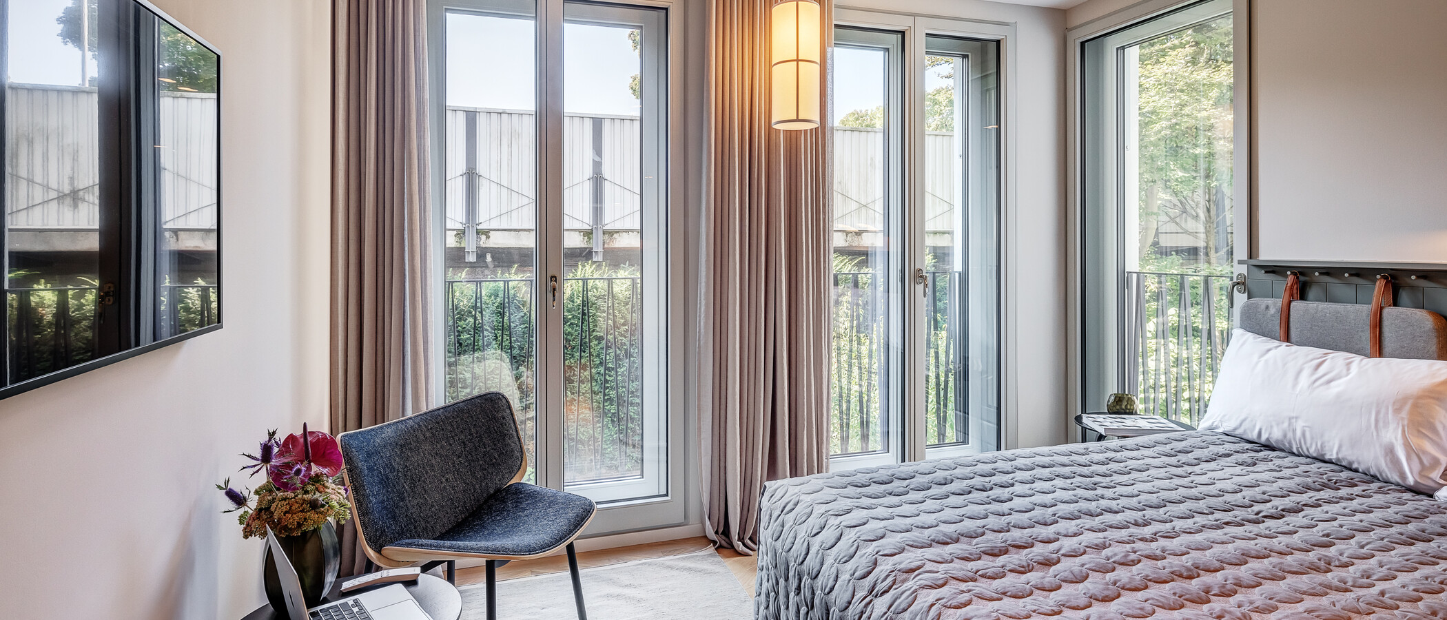 apartamento München Herzogpark 01 zona de día  12679