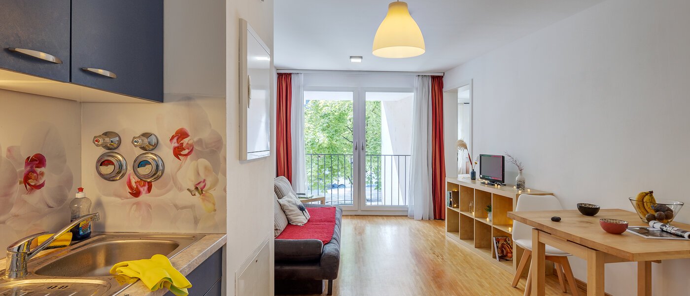 apartamento München Sendling 02 zona de día  12685