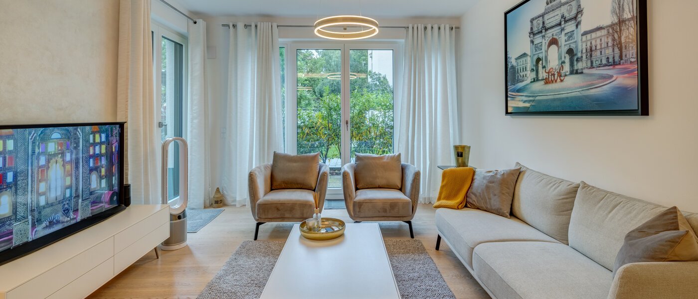 apartamento München Maxvorstadt - Museumsviertel 01 zona de día  12690