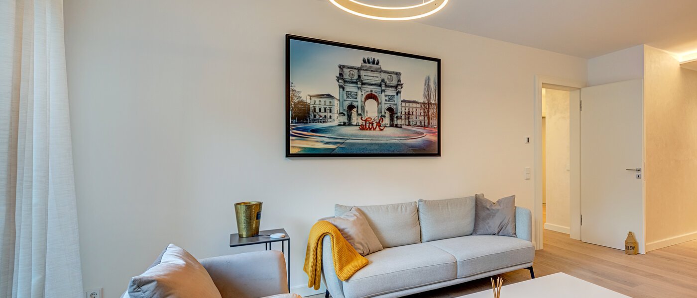 apartamento München Maxvorstadt - Museumsviertel 02 zona de día  12690