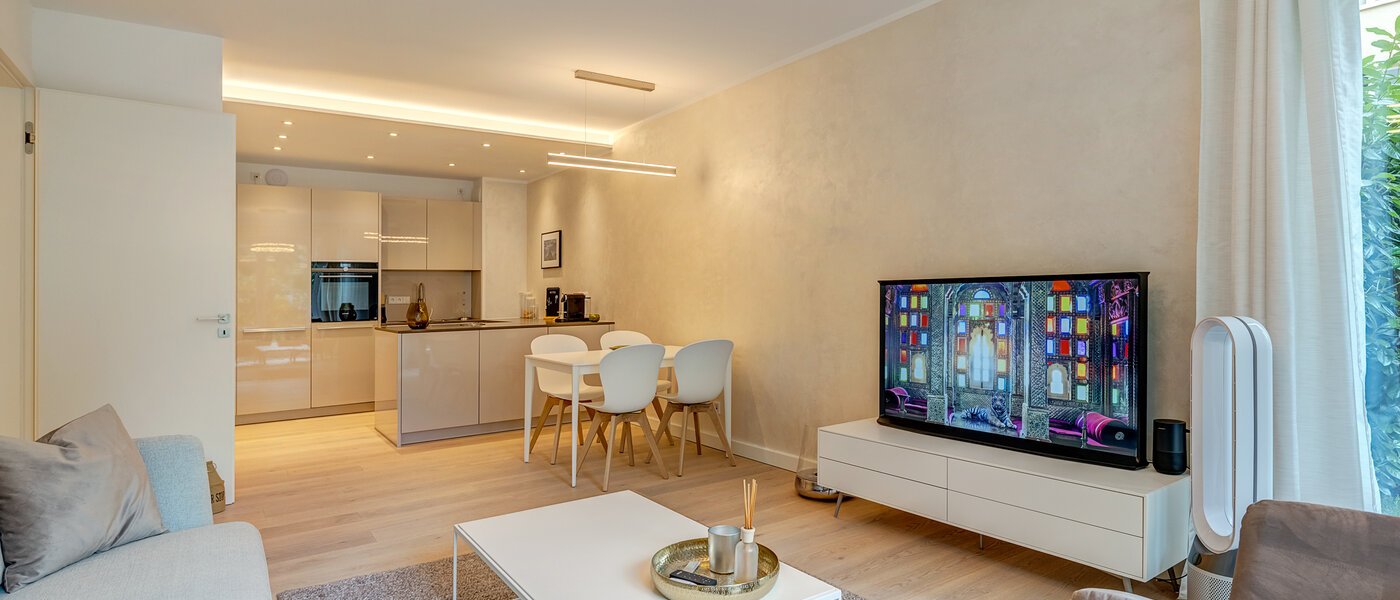 apartamento München Maxvorstadt - Museumsviertel 03 zona de día  12690