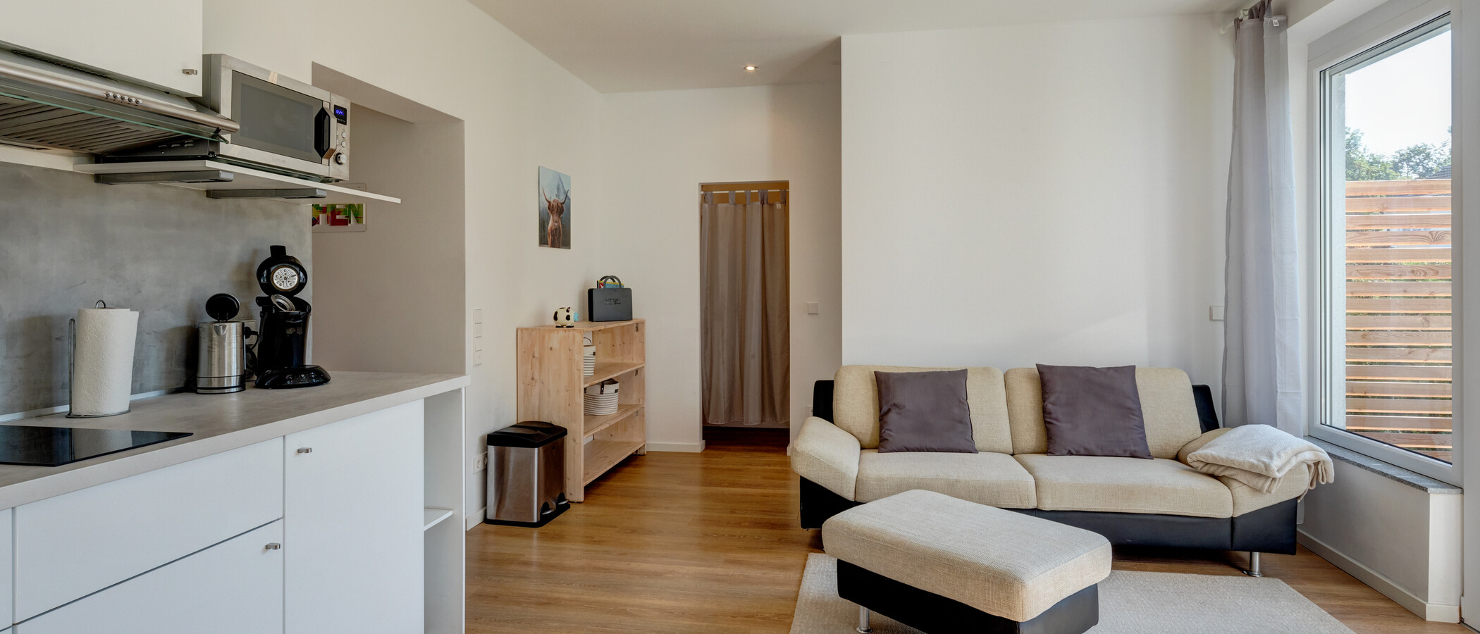 piso con jardín München Forstenried 04 zona de día  12709