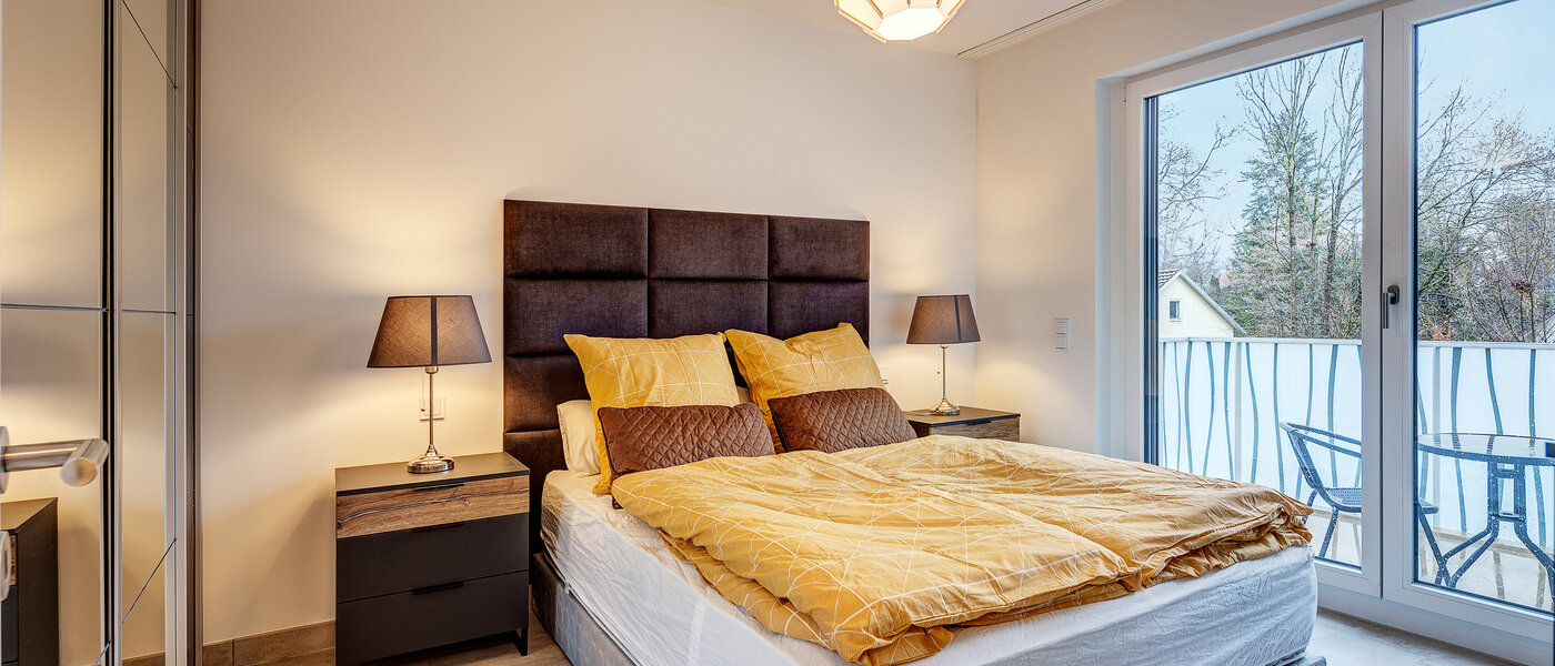 apartamento München Arabellapark 01 dormitorio 12726