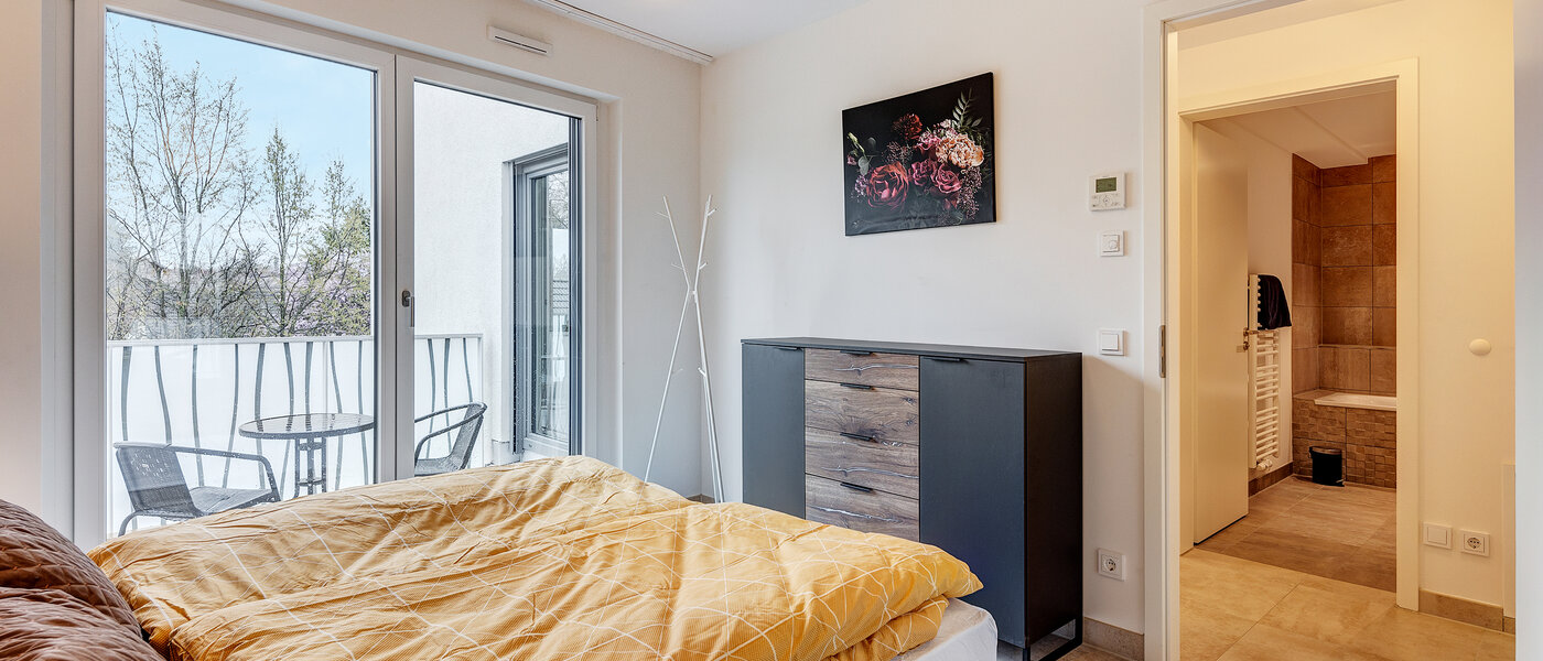 apartamento München Arabellapark 02 dormitorio 12726