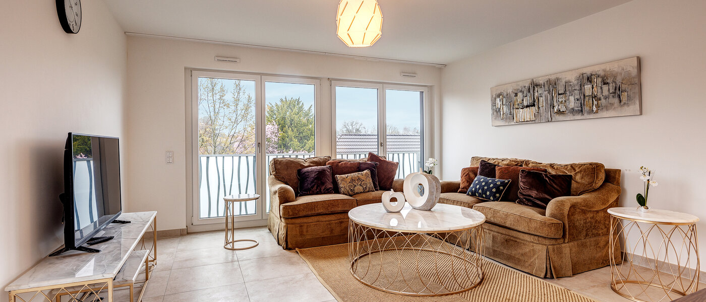 apartamento München Arabellapark 01 zona de día  12726