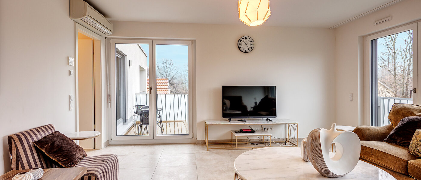 apartamento München Arabellapark 05 zona de día  12726