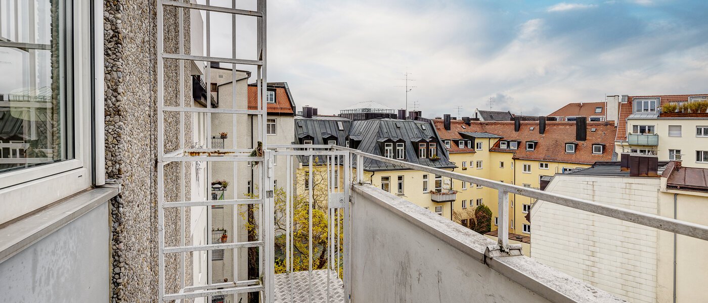 apartamento München Maxvorstadt - Universitätsviertel 01 balcón 12790