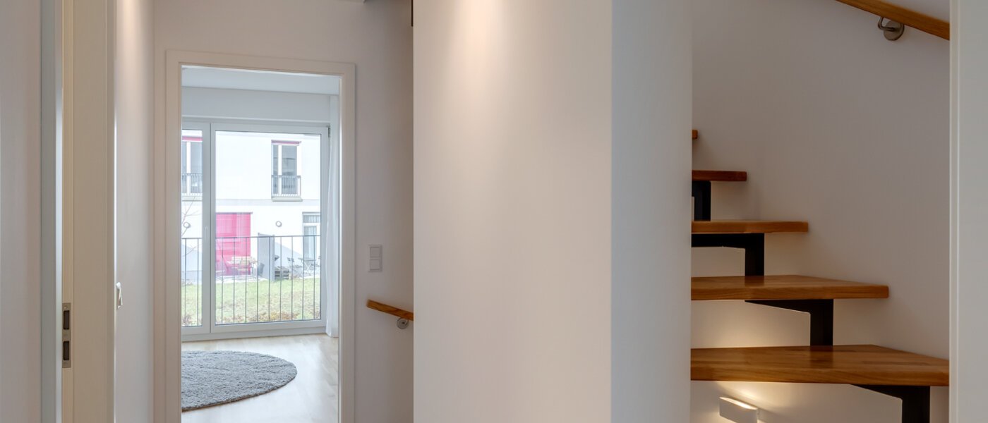 chalet adosado München Schwabing - Domagkpark 06 pasillo 12793