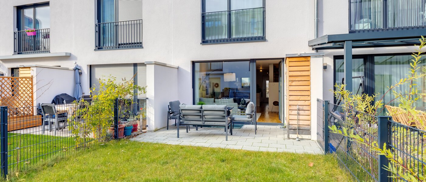 chalet adosado München Schwabing - Domagkpark 02 jardín 12793