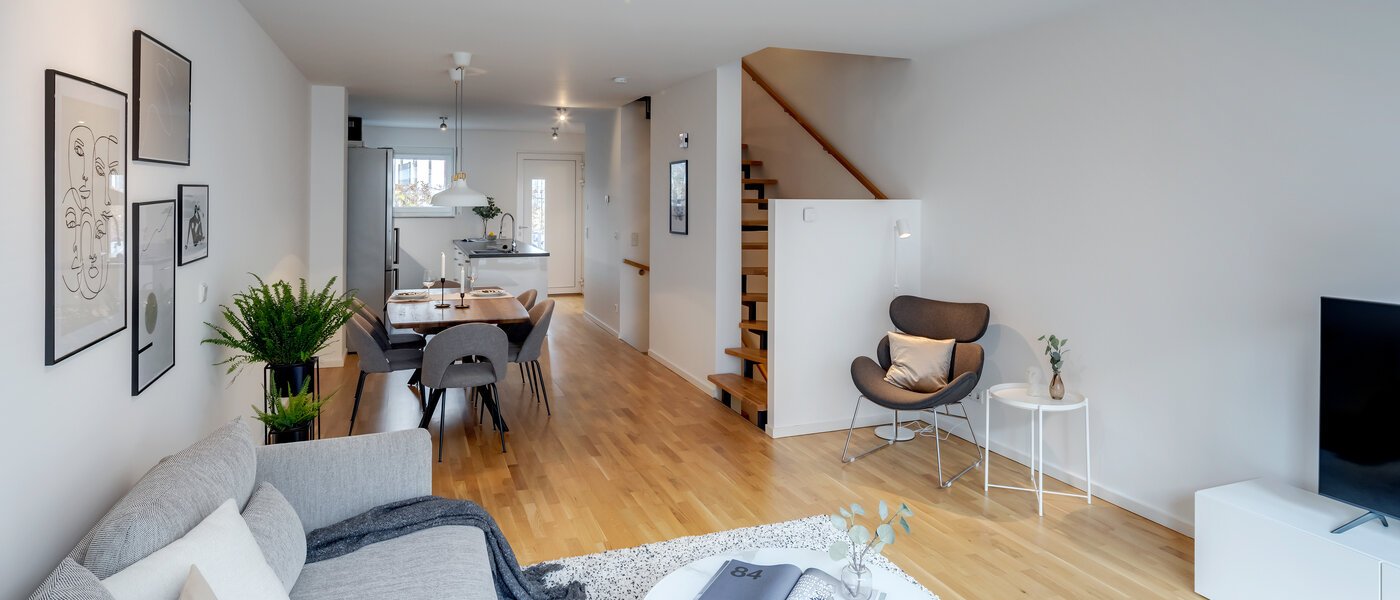 chalet adosado München Schwabing - Domagkpark 01 zona de día  12793