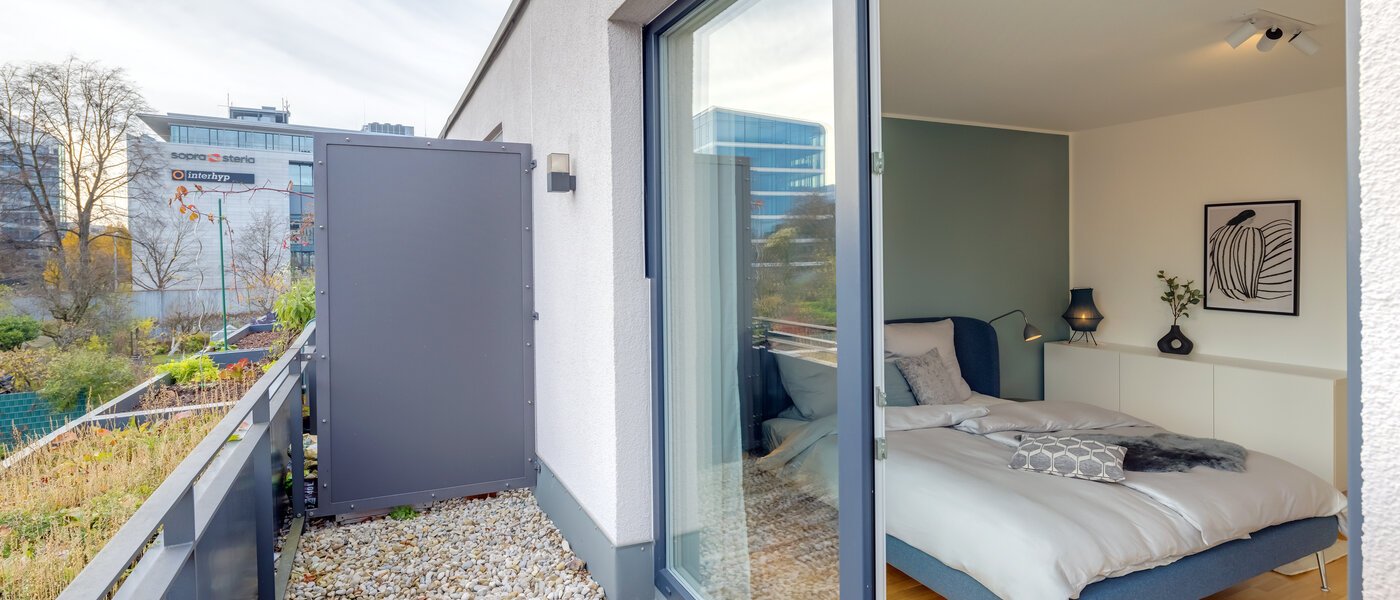 chalet adosado München Schwabing - Domagkpark 01 1. balcón 12793