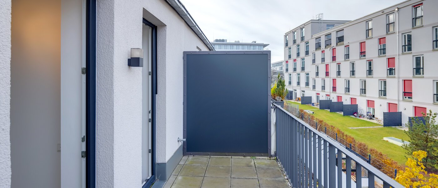 chalet adosado München Schwabing - Domagkpark 02 2. balcón 12793