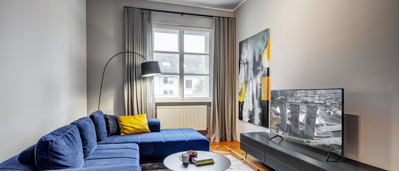 apartamento München Haidhausen 01 zona de día  12796