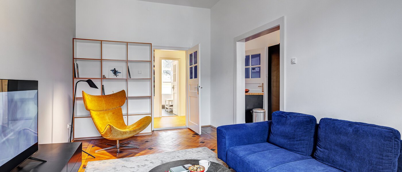 apartamento München Haidhausen 03 zona de día  12796