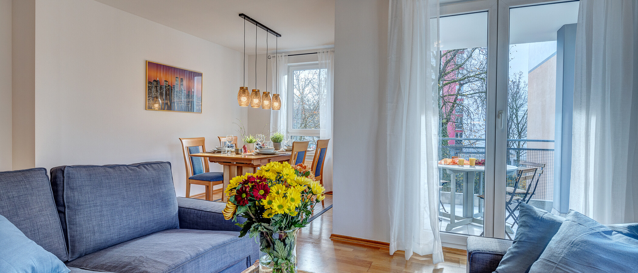 apartamento München Moosach 01 zona de día  12800