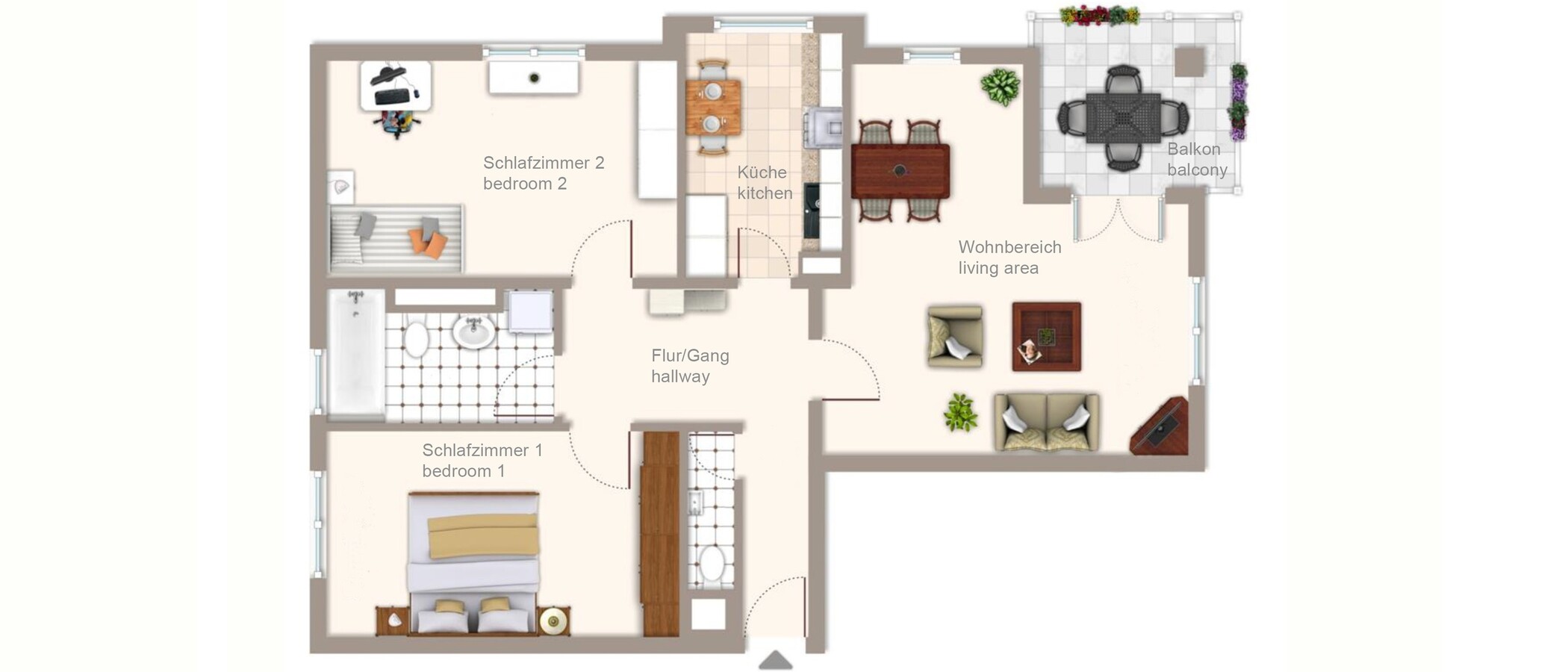 apartamento München Moosach 01 plano 12800