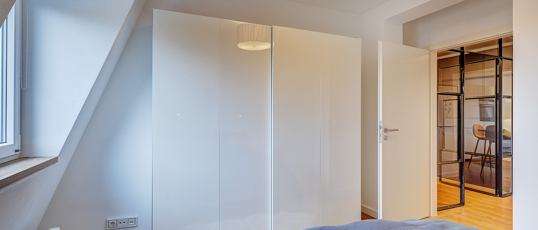 ático München Thalkirchen 03 dormitorio 12801