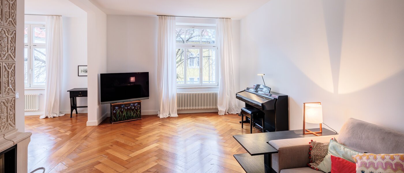 apartamento München Nymphenburg 02 sala de estar 12846