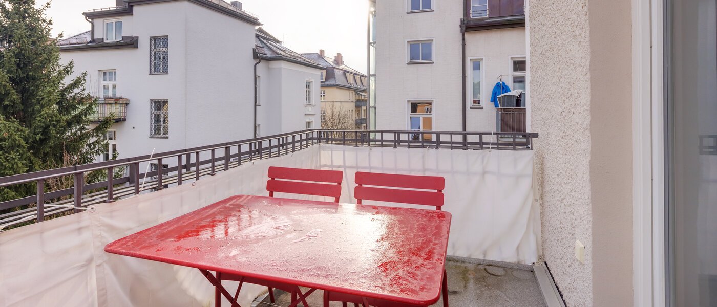 apartamento München Nymphenburg 01 2. balcón 12846