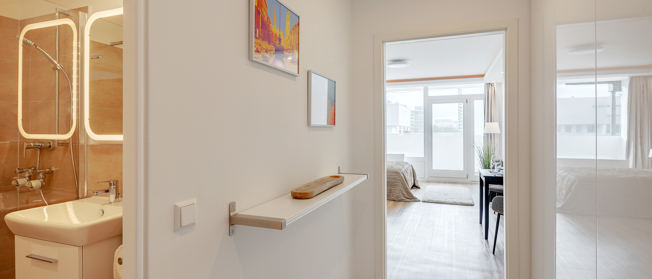 apartamento München Olympiazentrum 03 pasillo 12868