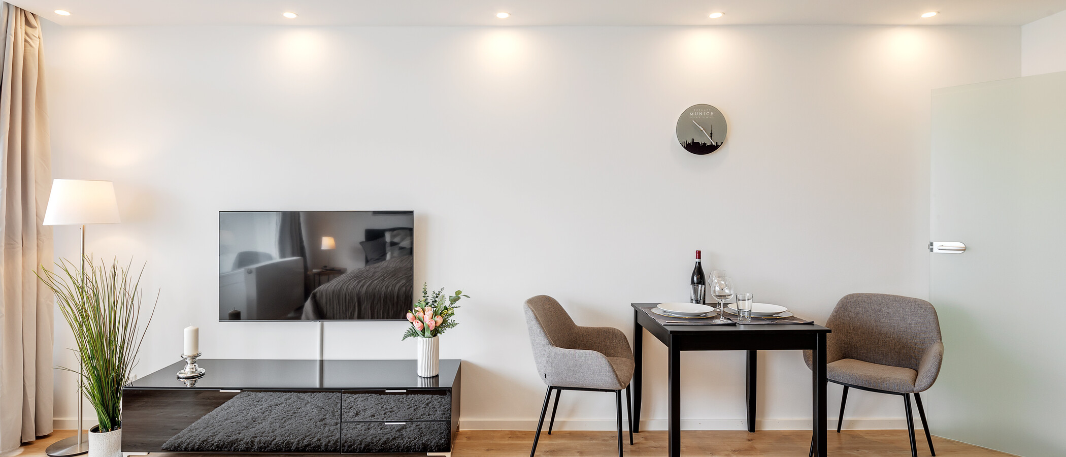 apartamento München Olympiazentrum 02 zona de día  12868