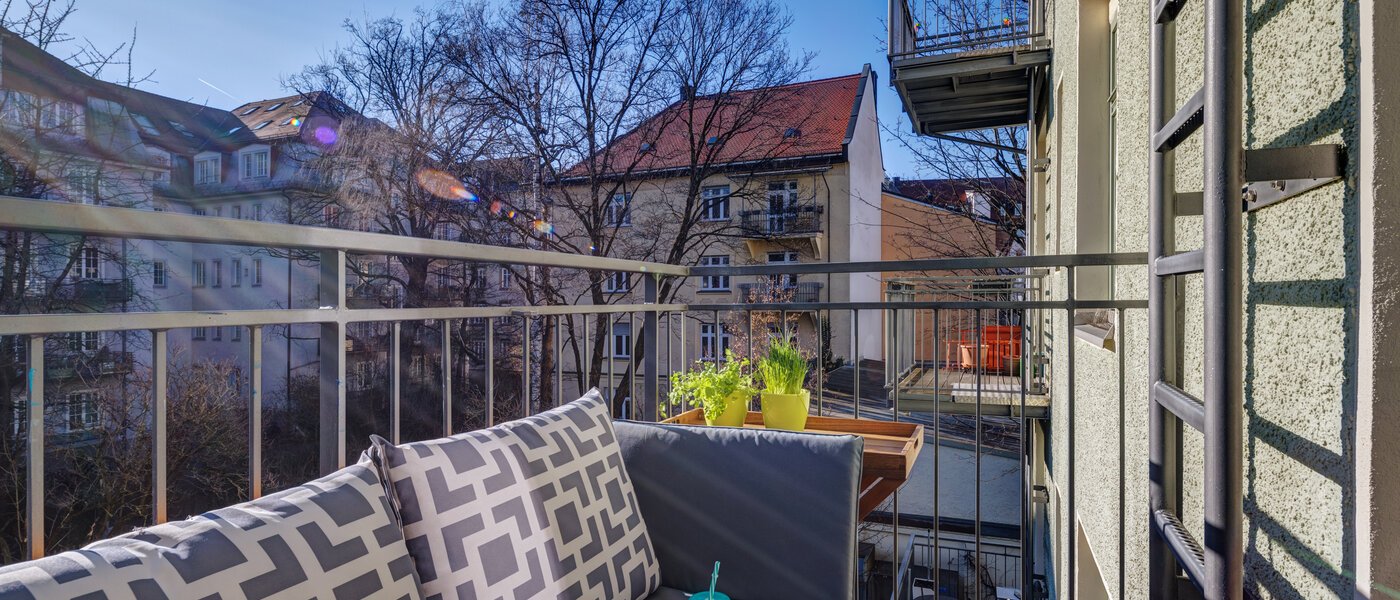 apartamento München Schwabing-West 01 1. balcón 12876