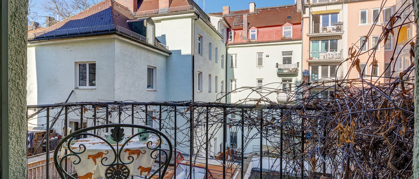 apartamento München Schwabing-West 01 2. balcón 12876
