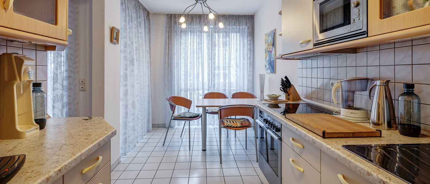 piso con jardín München Solln 01 cocina 12884