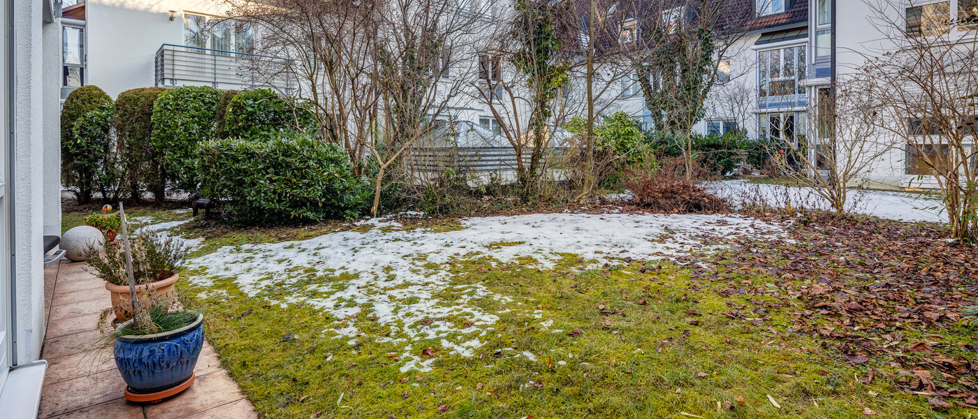 piso con jardín München Solln 02 jardín 12884