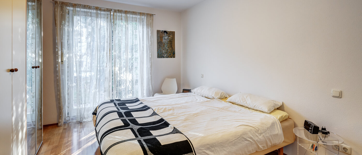 piso con jardín München Solln 01 dormitorio 12884